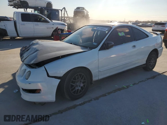 1999 Acura Integra SE with VIN JH4DC4463XS003082, listed as a Copart auction lot 83186044 with 196,255 mi miles and Salvage title. Bid and sale history available at DreamBid. Image 1.