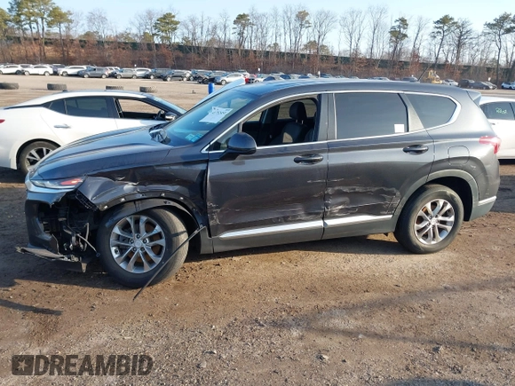 2020 Hyundai Santa Fe Essential with VIN 5NMS2CAD0LH299726, listed as a IAAI auction lot 41752451 with 49,135 mi miles. Bid and sale history available at carsss.com. Image 14.
