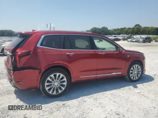 2022 Cadillac XT6 Premium Luxury with VIN 1GYKPCRS2NZ103363, listed as a Copart auction lot 66564404 with 25,114 mi miles and Salvage Title. Bid and sale history available at carsss.com. Image 3.