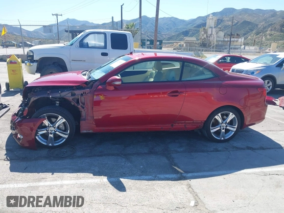 2014 Lexus IS 250 C with VIN JTHFF2C23E2531334, listed as a IAAI auction lot 42118330 with 61,977 mi miles and . Bid and sale history available at DreamBid. Image 15.