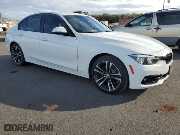 2018 BMW 3 Series 330e iPerformance with VIN WBA8E1C52JA756990, listed as a Copart auction lot 88815495 with 64,081 mi miles and Non Repairable. Bid and sale history available at carsss.com. Image 4.