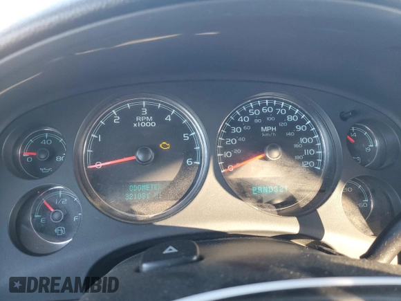 2008 Chevrolet Avalanche LTZ with VIN 3GNFK12Y48G106561, listed as a Copart auction lot 88689495 with 321,031 mi miles and Salvage Title. Bid and sale history available at DreamBid. Image 9.