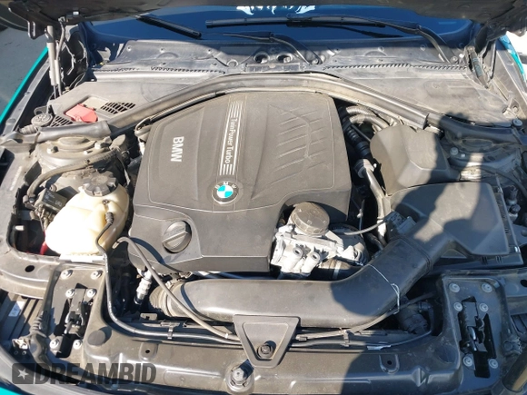 2014 BMW 3 Series 335i with VIN WBA3A9C52EF686470, listed as a IAAI auction lot 41411723 with 89,816 mi miles. Bid and sale history available at carsss.com. Image 10.
