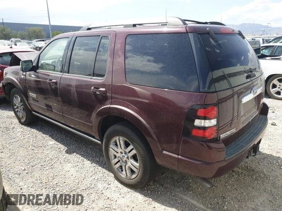 2007 Ford Explorer Limited с VIN 1FMEU65817UB33389, выставлен на аукционе Copart как лот 57693935 с пробегом 143 537 миль миль и Списание • Salvage title. История ставок и продаж доступна на DreamBid. Изображение 2.