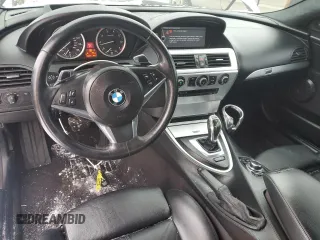 2010 BMW 6 Series 650i with VIN WBAEA5C59ACV93118, listed as a Copart auction lot 89361795 with 128,805 mi miles and Clean Title. Bid and sale history available at carsss.com. Image 8.