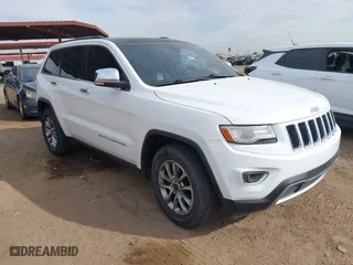2014 Jeep Grand Cherokee Limited with VIN 1C4RJFBG8EC515917, listed as a IAAI auction lot 41918630 with 161,919 mi miles. Bid and sale history available at carsss.com. Image 1.