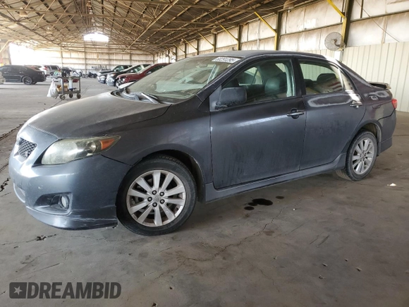 2010 Toyota Corolla with VIN 2T1BU4EE5AC475823, listed as a Copart auction lot 60291295 with 166,337 mi miles and Clean title. Bid and sale history available at DreamBid. Image 1.