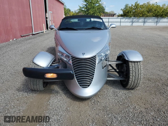 2000 Plymouth Prowler z VIN 1P3EW65G0YV603641, wystawiony jako Copart lot #72117774 z przebiegiem 75 081 mil mil oraz Tytuł czysty. Historia ofert i sprzedaży dostępna na DreamBid. Obrazek 5.