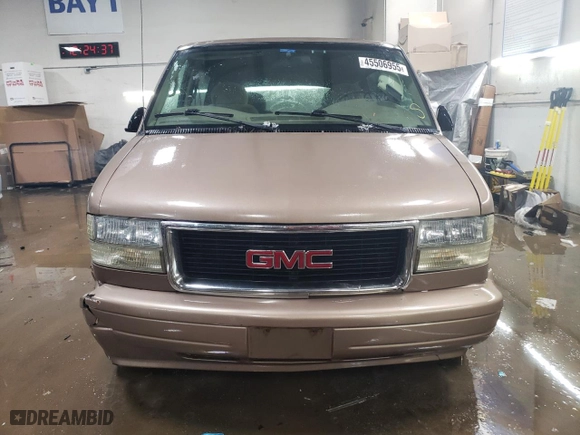 2002 GMC Safari Passenger with VIN 1GKEL19X62B501599, listed as a Copart auction lot 45506955 with NaN miles and Salvage Title. Bid and sale history available at carsss.com. Image 5.