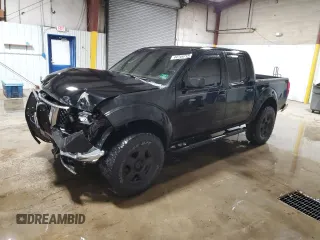 2005 Nissan Frontier 4WD LE with VIN 1N6AD07W35C434399, listed as a Copart auction lot 44749715 with 0 mi miles and Salvage Title. Bid and sale history available at carsss.com. Image 1.
