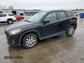 2014 Mazda CX-5 Sport with VIN JM3KE2BEXE0378744, listed as a Copart auction lot 86397414 with 101,011 mi miles and Salvage Title. Bid and sale history available at carsss.com. Image 1.