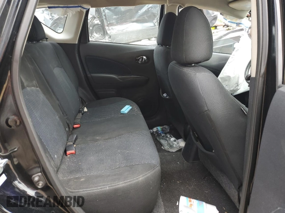 2015 Nissan Note S with VIN 3N1CE2CP6FL394704, listed as a Copart auction lot 58329515 with 88,414 mi miles and Salvage title. Bid and sale history available at DreamBid. Image 10.
