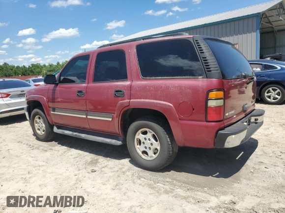 2005 Chevrolet Tahoe LS with VIN 1GNEC13VX5R275279, listed as a Copart auction lot 55914985 with 145,629 mi miles and Clean Title. Bid and sale history available at DreamBid. Image 2.