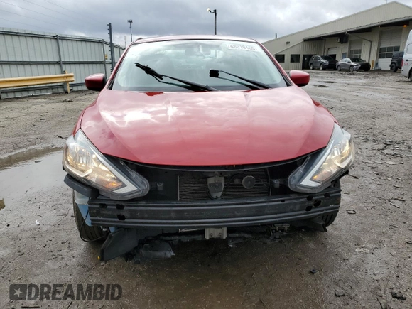 2018 Nissan Sentra SV with VIN 3N1AB7AP4JY286934, listed as a Copart auction lot 48019165 with 82,267 mi miles and Salvage Title. Bid and sale history available at carsss.com. Image 5.