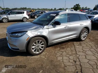 2022 Lincoln Corsair Standard with VIN 5LMCJ1D9XNUL00470, listed as a Copart auction lot 66650294 with 21,276 mi miles and Salvage Title. Bid and sale history available at carsss.com. Image 1.
