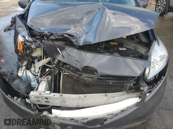 2014 Toyota Prius Four with VIN JTDKN3DU5E0393834, listed as a Copart auction lot 55593975 with Not Provided miles and Salvage Title. Bid and sale history available at DreamBid. Image 11.
