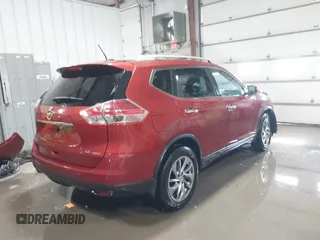2014 Nissan Rogue SV with VIN 5N1AT2MV9EC774648, listed as a IAAI auction lot 41587650 with 227,748 mi miles. Bid and sale history available at carsss.com. Image 4.