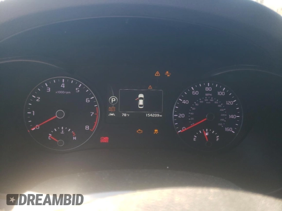 2017 Kia Optima SX Limited z VIN 5XXGV4L20HG147594, wystawiony jako Copart lot #43977095 z przebiegiem 154 209 mil mil oraz Szkoda całkowita • Salvage title. Historia ofert i sprzedaży dostępna na DreamBid. Obrazek 9.