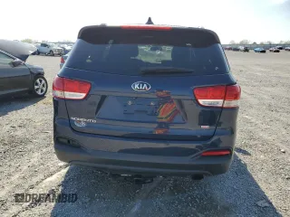 2016 Kia Sorento LX with VIN 5XYPG4A34GG025885, listed as a Copart auction lot 53658205 with 123,783 mi miles and Salvage Title. Bid and sale history available at DreamBid. Image 6.