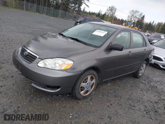 2007 Toyota Corolla CE with VIN 1NXBR32E97Z886584, listed as a IAAI auction lot 41991657 with 156,432 mi miles and . Bid and sale history available at carsss.com. Image 2.