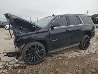 2017 Chevrolet Tahoe LS with VIN 1GNSCAKC6HR125208, listed as a Copart auction lot 55567075 with Not provided miles and Salvage title. Bid and sale history available at DreamBid. Image 1.