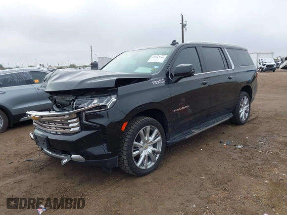 2022 Chevrolet Suburban High Country with VIN 1GNSKGKL5NR200434, listed as a IAAI auction lot 41047540 with 67,891 mi miles and . Bid and sale history available at DreamBid. Image 17.