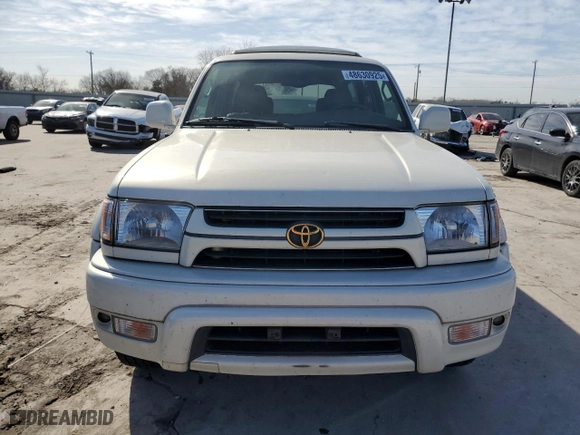 2002 Toyota 4Runner Limited with VIN JT3GN87R729001135, listed as a Copart auction lot 48630925 with 185,915 mi miles and Clean Title. Bid and sale history available at carsss.com. Image 5.