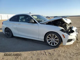 2016 BMW 2 Series M235i with VIN WBA1J7C51GV359949, listed as a Copart auction lot 44354945 with 82,990 mi miles and Salvage Title. Bid and sale history available at carsss.com. Image 4.
