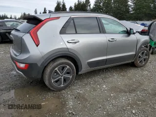2024 Kia Niro LX with VIN KNDCP3LE8R5137124, listed as a Copart auction lot 49130575 with 0 mi miles and Salvage Title. Bid and sale history available at carsss.com. Image 3.