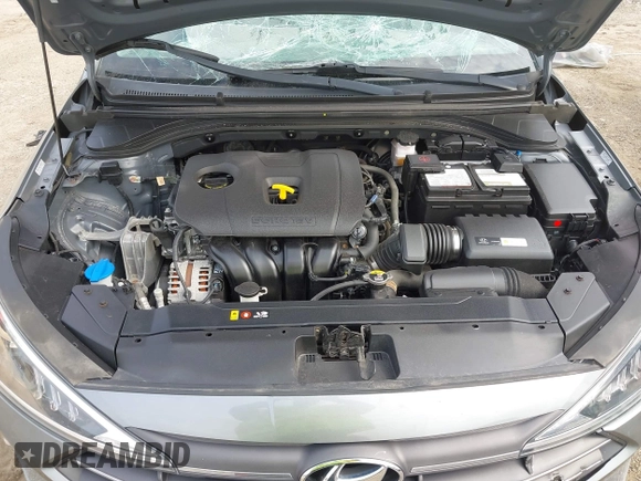 2019 Hyundai Elantra SE with VIN KMHD74LF9KU777191, listed as a IAAI auction lot 42135576 with 33,568 mi miles and . Bid and sale history available at DreamBid. Image 10.