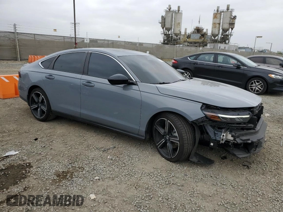2023 Honda Accord Sport с VIN 1HGCY2F56PA011921, выставлен на аукционе Copart как лот 52381295 с пробегом 32 287 миль миль и Списание • Salvage title. История ставок и продаж доступна на DreamBid. Изображение 4.
