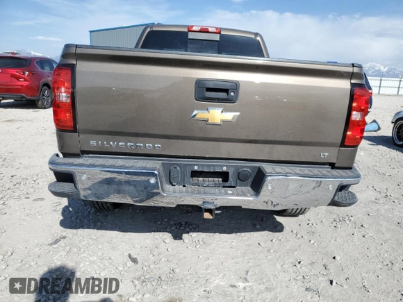 2015 Chevrolet Silverado 1500 LT with VIN 1GCVKREC5FZ216566, listed as a Copart auction lot 53315995 with 165,481 mi miles and Salvage Title. Bid and sale history available at DreamBid. Image 6.