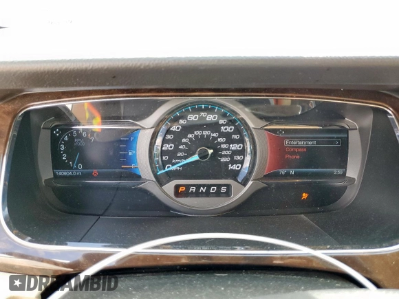 2017 Ford Taurus Limited with VIN 1FAHP2F84HG104619, listed as a Copart auction lot 64575845 with 140,904 mi miles and Salvage title. Bid and sale history available at DreamBid. Image 9.