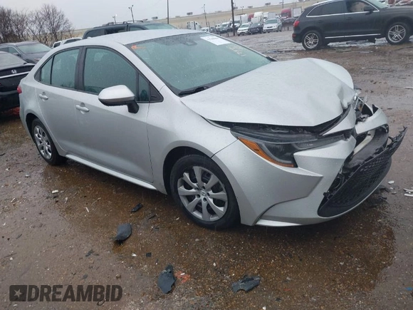 2021 Toyota Corolla LE with VIN 5YFEPMAE3MP251903, listed as a IAAI auction lot 41568664 with 96,711 mi miles and . Bid and sale history available at DreamBid. Image 1.