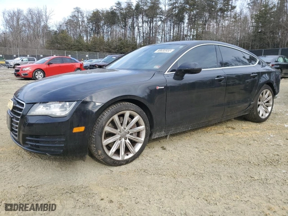 2013 Audi A7 3.0 Premium Plus with VIN WAUYGAFC6DN108280, listed as a Copart auction lot 88630955 with 150007 miles and Salvage Title. Bid and sale history available at carsss.com. Image 1.