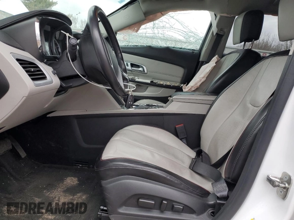 2013 GMC Terrain SLT with VIN 2GKFLVEK4D6389820, listed as a Copart auction lot 52889215 with 136,198 mi miles and Salvage title. Bid and sale history available at DreamBid. Image 7.
