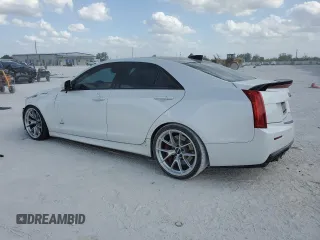 2016 Cadillac ATS-V with VIN 1G6AN5SY3G0113489, listed as a Copart auction lot 50883795 with 92,945 mi miles and Salvage Title. Bid and sale history available at carsss.com. Image 2.