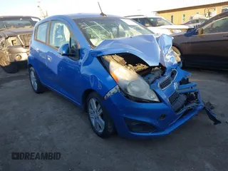 2013 Chevrolet Spark LT with VIN KL8CD6S96DC575118, listed as a IAAI auction lot 41157816 with 209,862 mi miles. Bid and sale history available at carsss.com. Image 1.