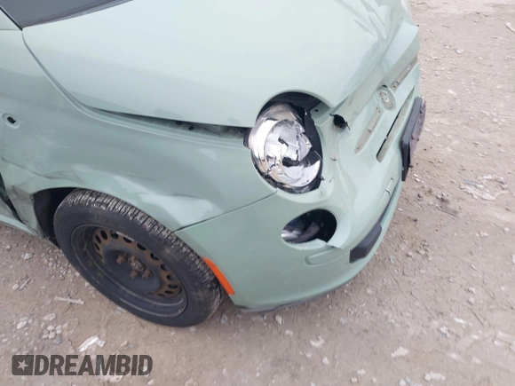 2013 FIAT 500 Pop with VIN 3C3CFFAR4DT749733, listed as a IAAI auction lot 42012326 with 110,712 mi miles. Bid and sale history available at carsss.com. Image 14.