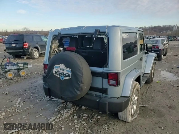 2012 Jeep Wrangler Arctic with VIN 1C4AJWBG9CL167538, listed as a Copart auction lot 41466665 with 257,612 mi miles and Salvage title. Bid and sale history available at DreamBid. Image 11.