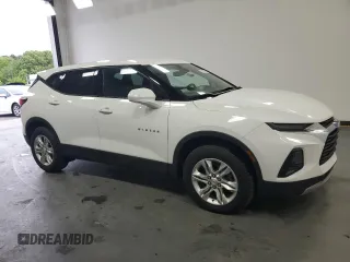 2022 Chevrolet Blazer LT z VIN 3GNKBCR47NS129080, wystawiony jako Copart lot #56512685 z przebiegiem 73 133 mil mil oraz Tytuł czysty. Historia ofert i sprzedaży dostępna na DreamBid. Obrazek 4.