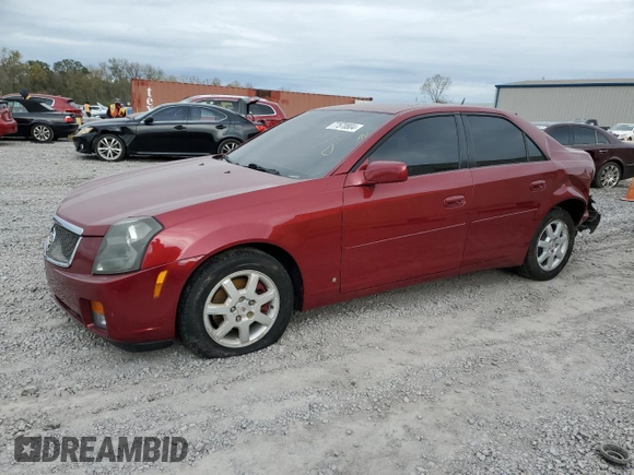 2007 Cadillac CTS with VIN 1G6DM57T170175132, listed as a Copart auction lot 77570804 with 135,626 mi miles and Salvage Title. Bid and sale history available at carsss.com. Image 1.