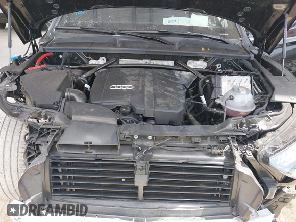 2024 Audi Q5 S line Prestige with VIN WA1FAAFY8R2034774, listed as a IAAI auction lot 42227400 with 16,521 mi miles and . Bid and sale history available at DreamBid. Image 10.