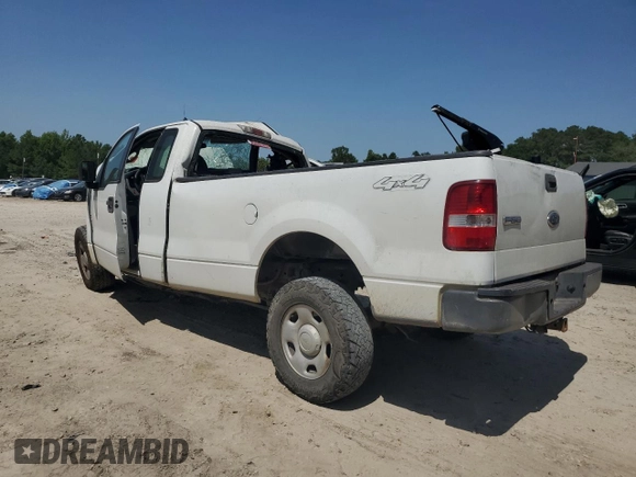 2005 Ford F-150 XL with VIN 1FTRF14565NC06306, listed as a Copart auction lot 57240975 with Not provided miles and Non repairable. Bid and sale history available at DreamBid. Image 2.