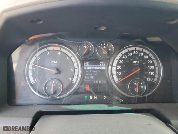 2010 Dodge Ram 1500 ST with VIN 1D7RB1GPXAS248536, listed as a Copart auction lot 69253494 with 180,383 mi miles and Salvage Title. Bid and sale history available at carsss.com. Image 9.