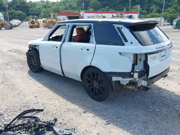 2017 Land Rover Range Rover Sport with VIN SALWR2FE4HA163537, listed as a IAAI auction lot 42530823 with 77,194 mi miles and . Bid and sale history available at DreamBid. Image 3.