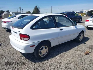 1995 Ford Aspire with VIN KNJLT05H4S6151892, listed as a IAAI auction lot 42023883 with 221,899 mi miles and . Bid and sale history available at DreamBid. Image 4.