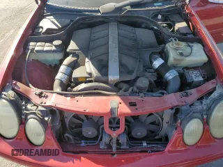2002 Mercedes-Benz CLK 320/430 with VIN WDBLK70GX2T114066, listed as a Copart auction lot 80691004 with 193,434 mi miles and Salvage Title. Bid and sale history available at DreamBid. Image 12.