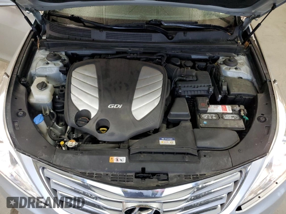 2013 Hyundai Azera with VIN KMHFG4JG4DA251852, listed as a Copart auction lot 52888545 with 114,851 mi miles and Salvage Title. Bid and sale history available at DreamBid. Image 12.