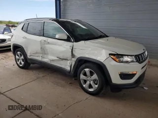 2019 Jeep Compass Latitude with VIN 3C4NJCBB3KT726119, listed as a Copart auction lot 65382915 with 132,313 mi miles and Salvage title. Bid and sale history available at DreamBid. Image 4.